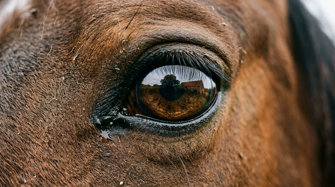 Un regard de cheval, Écurie de Coise, Coise-Saint-Jean-Pied-Gauthier