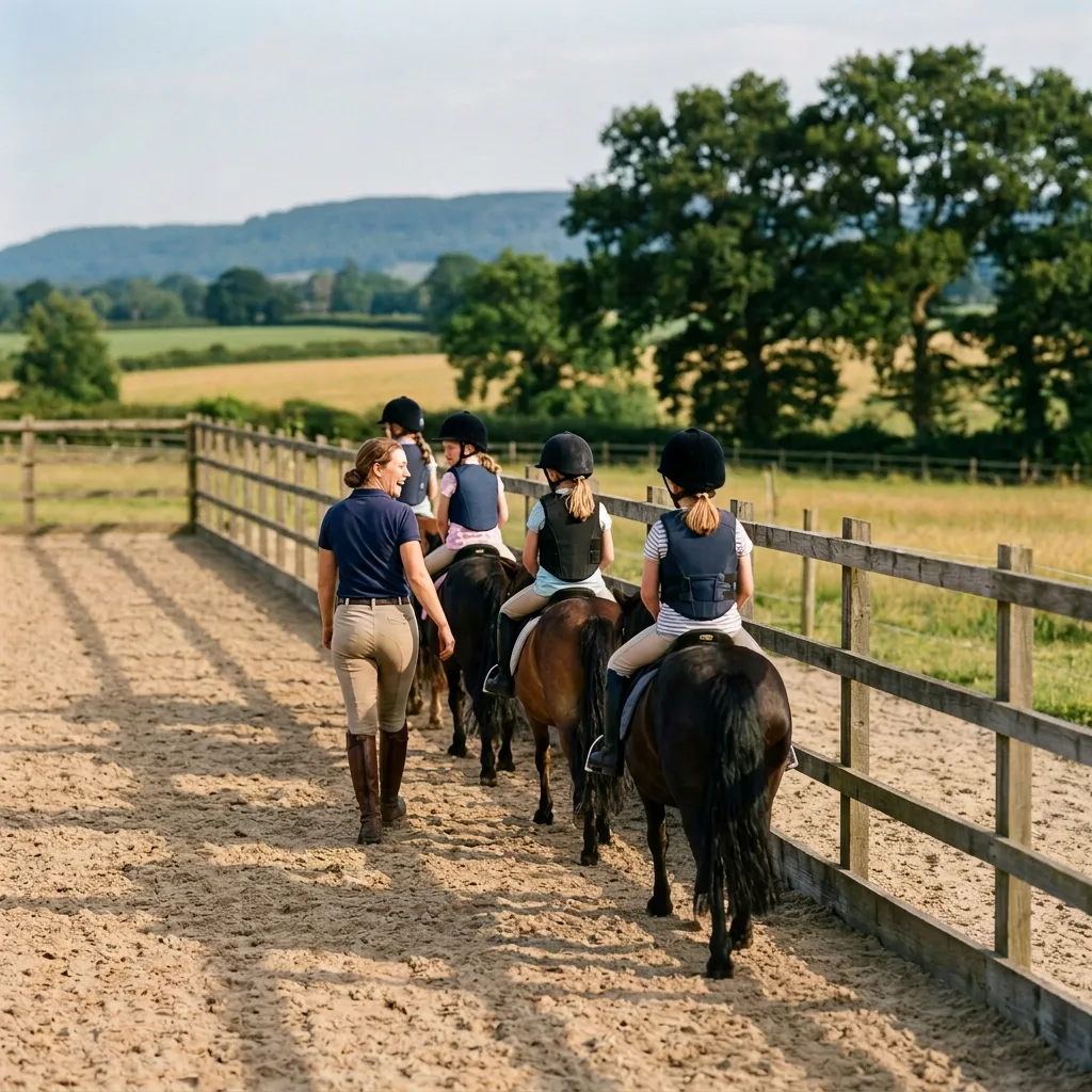 Cours de poney à Coise-Saint-Jean-Pied-Gauthier, Savoie